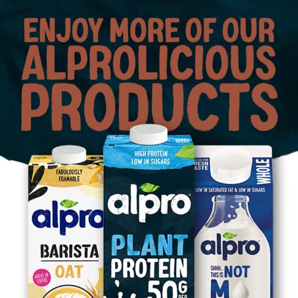 Chocolate Soya High Protein Plant-Based Long Life Drink - Image 3