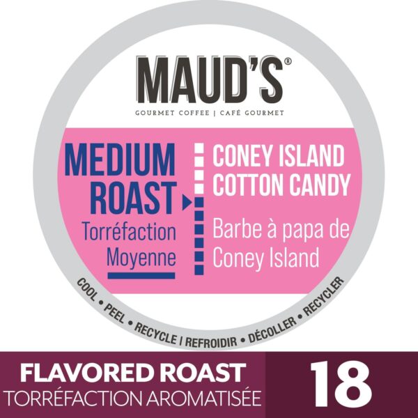 Maud's Cotton Candy Flavored Coffee Pods - Image 2