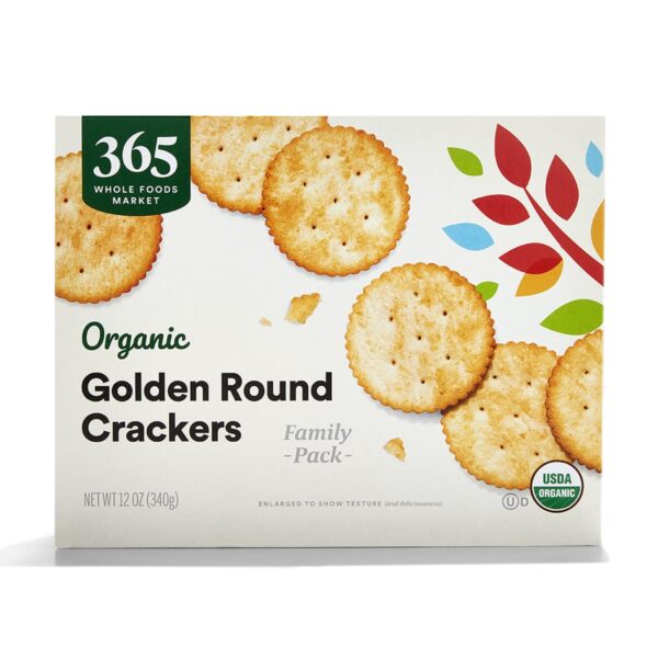 365 by Whole Foods Market, Organic Golden Round Crackers - Image 3
