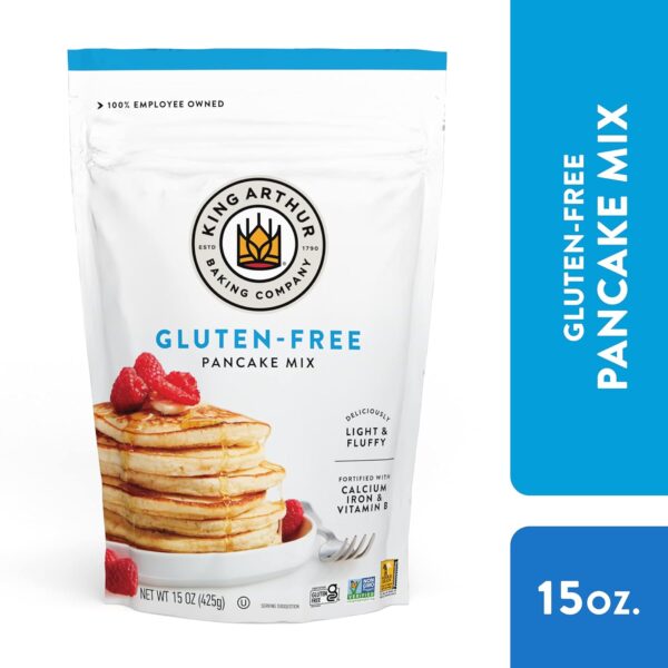 King Arthur Gluten Free Pancake Mix - Image 3