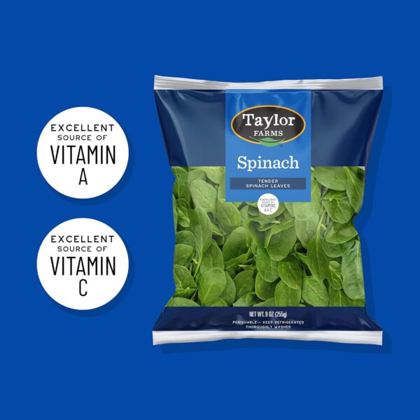 Spinach, 9 oz Bag - Image 2