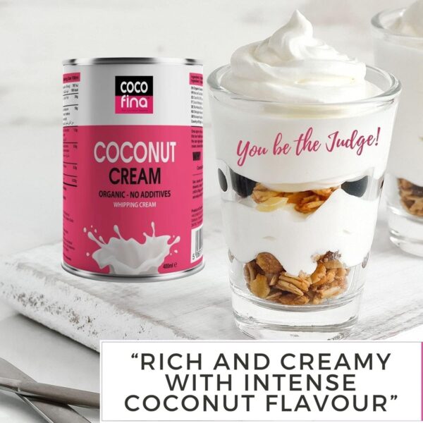 Organic Coconut Cream | Gluten-Free - Image 3