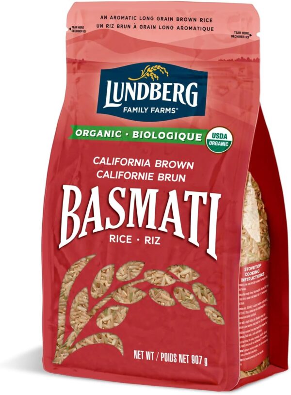 Organic California Brown Basmati Rice - Image 2