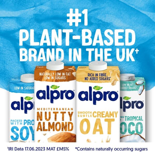 Almond No Sugars Plant-Based Long Life Drink - Image 2