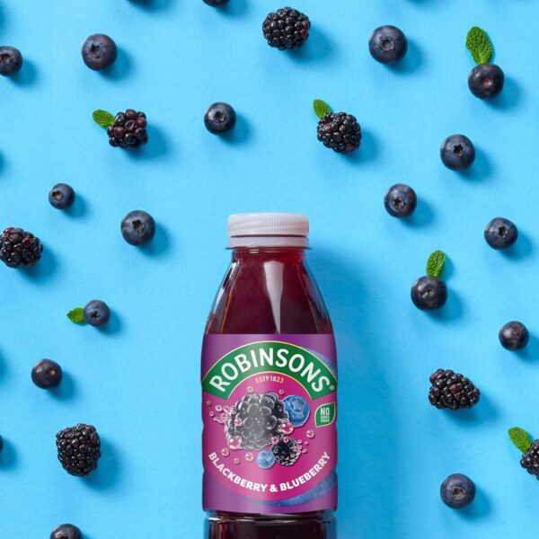 Robinsons RTD Blackberry & Blueberry - 500ml, 12 Pack - Image 2