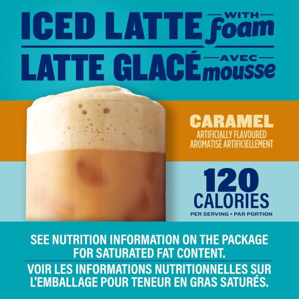Maxwell House Caramel Iced Latte with Foam Drink Mix - Image 2