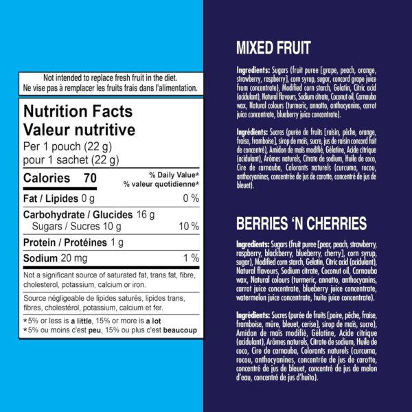 Welch's Fruit Snacks, Mixed Fruit & Berries 'N Cherries - Image 4