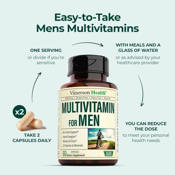 Multivitamin for Men – Essential Mens Multivitamins - Image 3