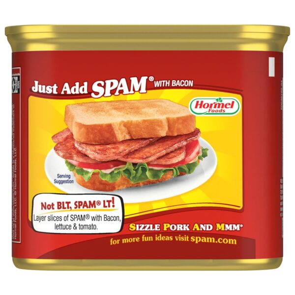 SPAM with Real HORMEL Bacon, 7 g protein - Image 3