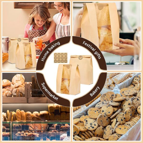 150 Pcs Bread Bags for Homemade Bread - Image 3