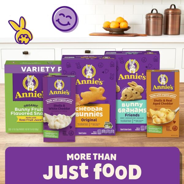 Annie's Organic Variety Pack, Cheddar Bunnies - Image 4