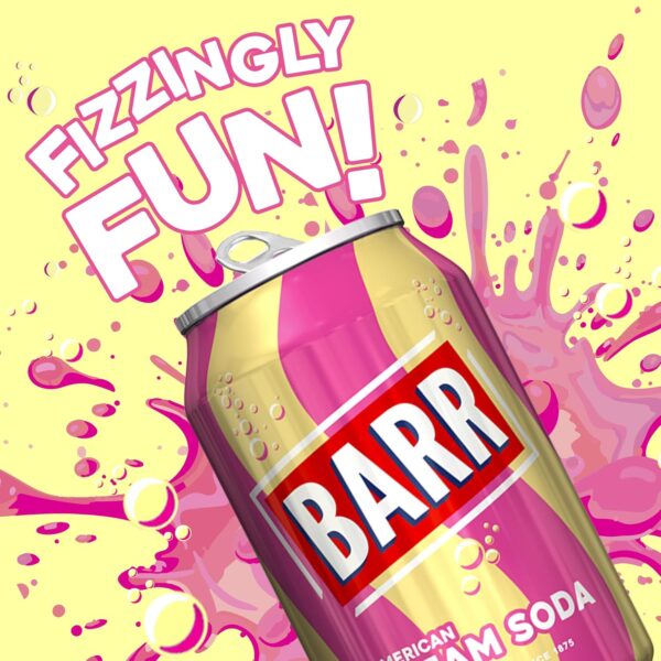 BARR since 1875, 24 Pack American Cream Soda - Image 3