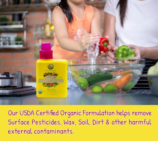 2 Pack Organic Fruit & Vegetable Wash - Image 5