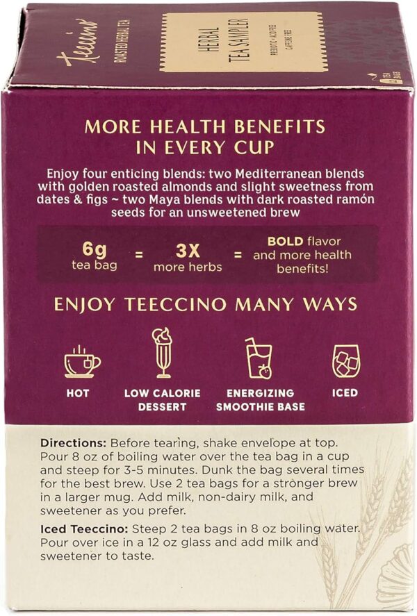 Teeccino Herbal Tea Sampler Assortment - Image 2