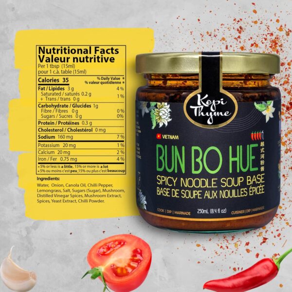 Kopi Thyme Bun Bo Hue Spicy Noodle Soup Base. - Image 4