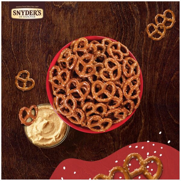 Snyder's of Hanover, Gluten Free Mini Pretzels, 8 Oz Bag - Image 2