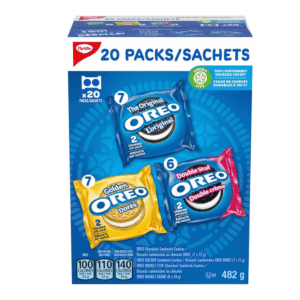 OREO, 20 Snack Packs, Individually Wrapped