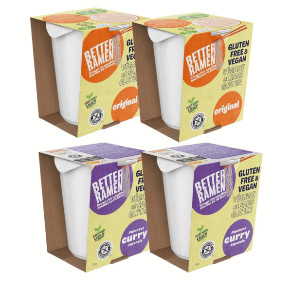 BetterRamen Gluten-Free Rice Noodles Ramen