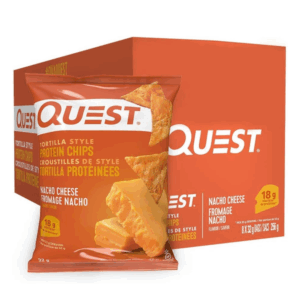 Nacho Cheese Flavour Tortilla Style Protein Chips