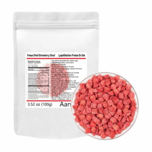 Freeze Dried Strawberries Pieces 100g Frozen Dried Strawberry