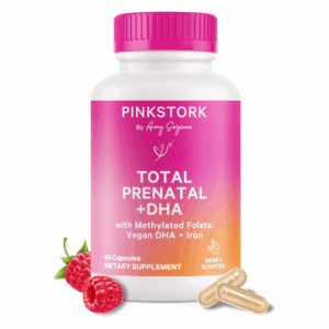 Pink Stork Total Prenatal Vitamins with DHA