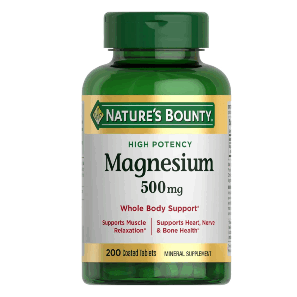 Nature's Bounty Magnesium Supplements