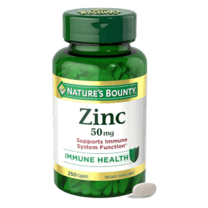Nature's Bounty Zinc 50mg, Immune Support & Antioxidant Supplement