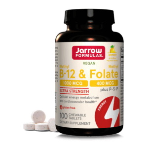 Jarrow Formulas Methyl B-12 1000 MCG and Methyl Folate 400 MCG