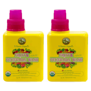 2 Pack Organic Fruit & Vegetable Wash
