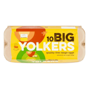 Yolkers Big Quality Free Range Eggs 10pk
