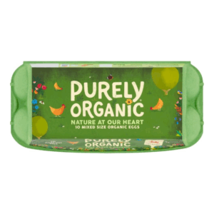Purely Organic Free Range Eggs 10 Pack