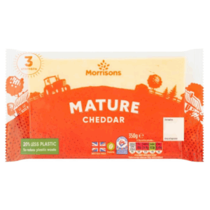 Morrisons Mature Cheddar, 400g
