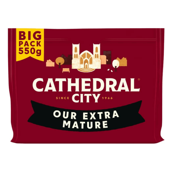 Cathedral City Extra Mature Cheddar Cheese 550 g