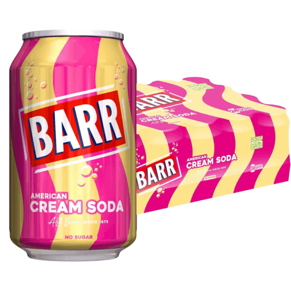 BARR since 1875, 24 Pack American Cream Soda