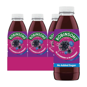 Robinsons RTD Blackberry & Blueberry - 500ml, 12 Pack