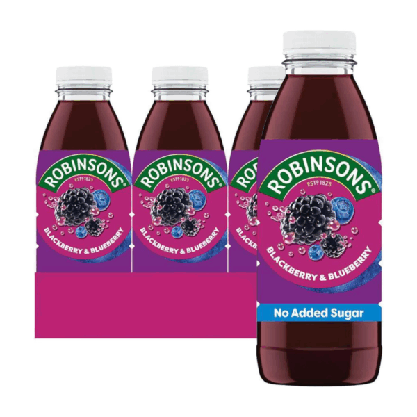 Robinsons RTD Blackberry & Blueberry - 500ml, 12 Pack