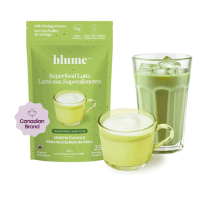 Blume Superfoods Latte - Matcha Powder with Coconut, Natural Caffeine