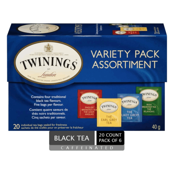 Twinings Variety Pack Individually Wrapped Tea Bags