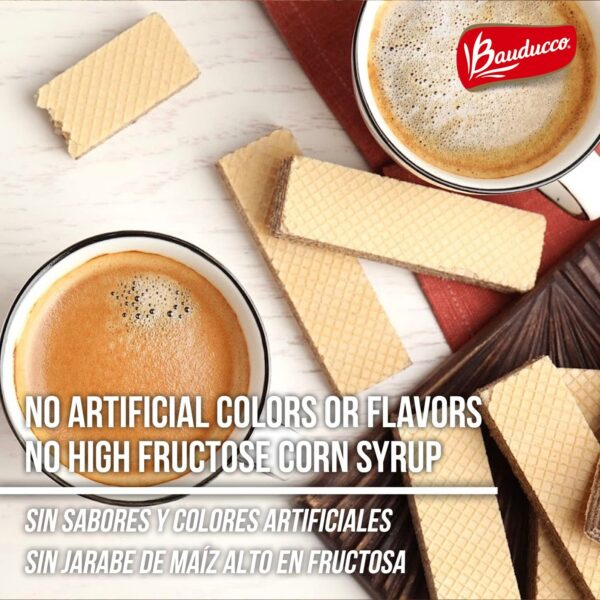 Bauducco Vanilla Wafers - Crispy Wafer Cookies With 3 Delicious, Indulgent, Decadent Layers of Vanill - Image 2
