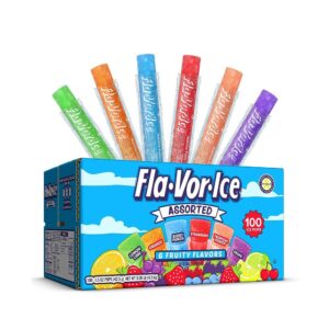 Fla-Vor-Ice Popsicle Variety Pack of 1.5 Oz Freezer Bars