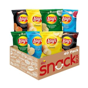 Lay's Potato Chip Variety Pack, 1 Ounce (Pack of 40)