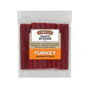 Old Wisconsin Turkey Sausage Snack Sticks, Naturally Smoked