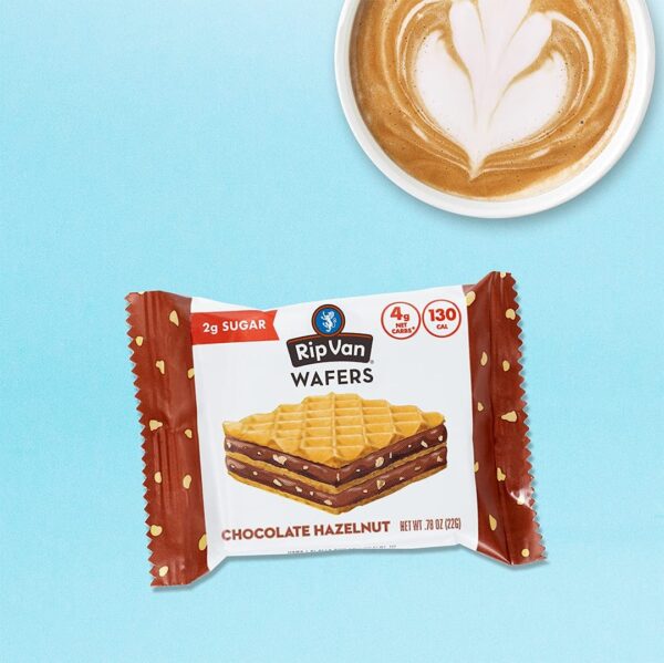Rip Van Chocolate Hazelnut Wafer Cookies - Image 3