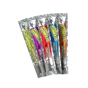 Sqwincher Sqweeze Electrolyte Freezer Pops, Variety Pack